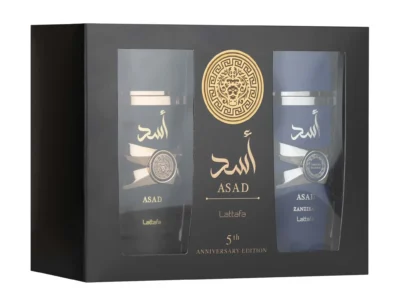 Pack Asad Anniversary Edition – Lattafa | Dúo de perfumes árabes masculinos con tabaco, coco e incienso