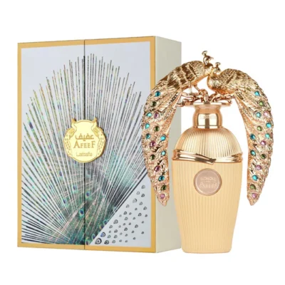 Afeef – Lattafa | Perfume árabe unisex con flores blancas, ámbar y melocotón - Imagen 2