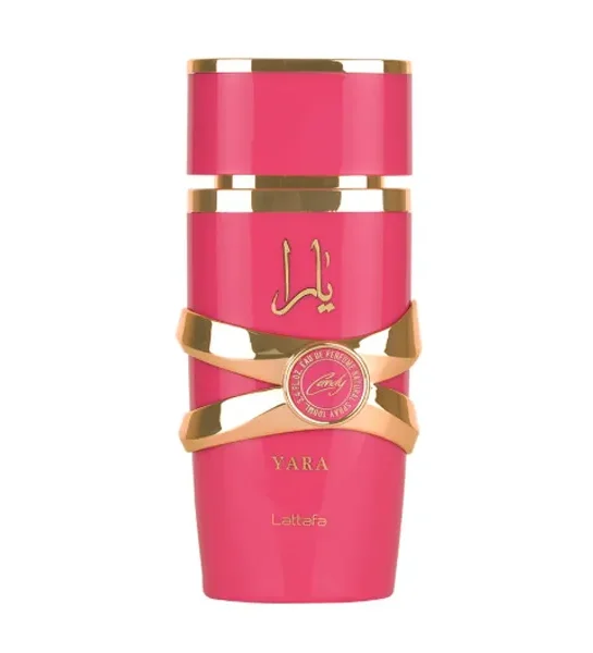 Yara Candy – Lattafa | Perfume árabe femenino con mandarina verde, caramelo y vainilla