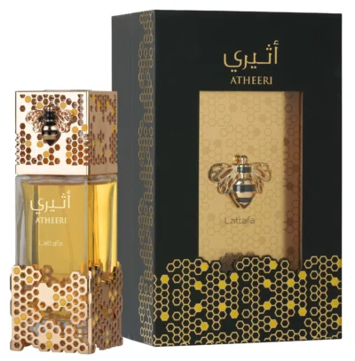 Atheeri – Lattafa | Perfume árabe femenino con flor de la pasión, orquídea y vainilla - Imagen 2