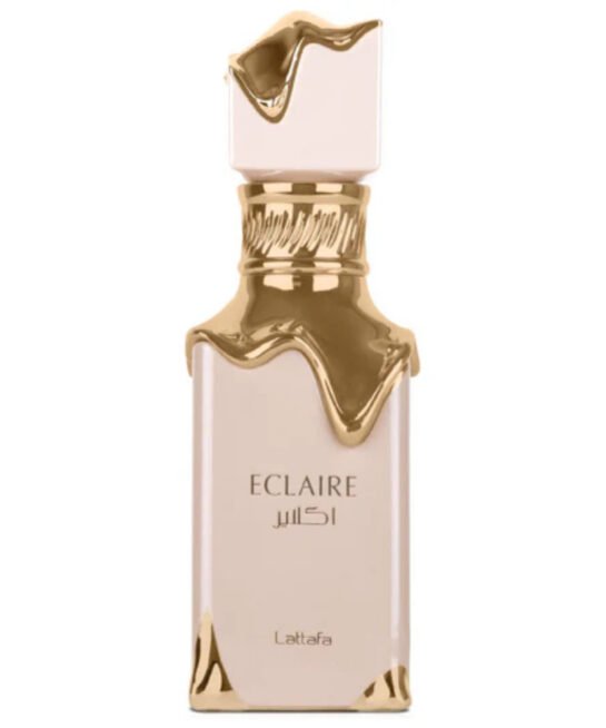 Eclaire – Lattafa | Perfume árabe femenino con caramelo, flores blancas y vainilla