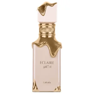 Eclaire – Lattafa | Perfume árabe femenino con caramelo, flores blancas y vainilla