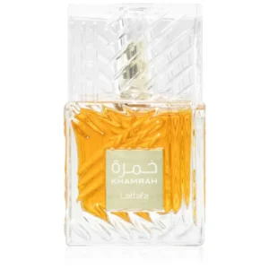 Khamrah – Lattafa | Perfume árabe unisex con canela, vainilla y tonka