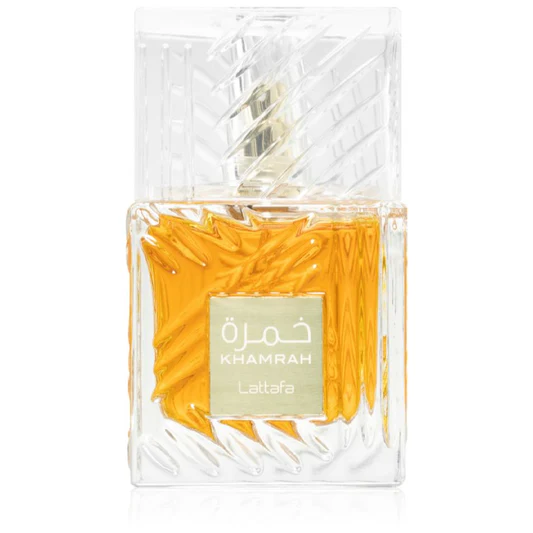 Khamrah – Lattafa | Perfume árabe unisex con canela, vainilla y tonka