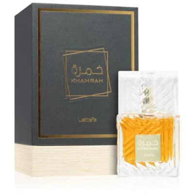 Khamrah – Lattafa | Perfume árabe unisex con canela, vainilla y tonka - Imagen 2