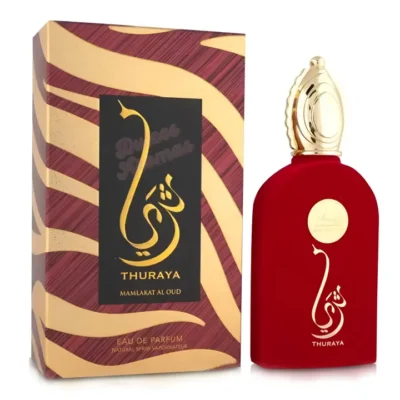 Thuraya – Lattafa | Perfume árabe unisex con vainilla, té negro y lavanda - Imagen 2