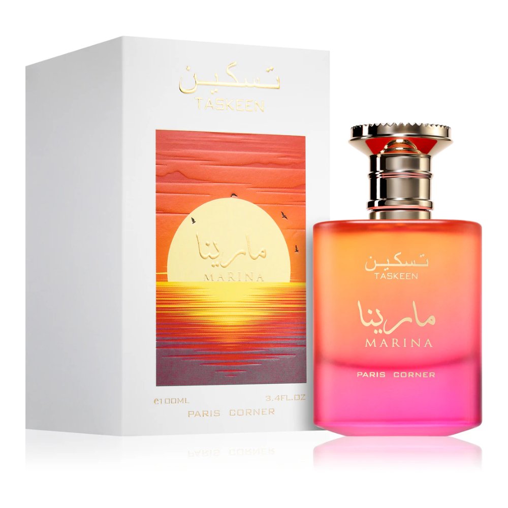 Taskeen Marina – Paris Corner | Perfume árabe femenino con pomelo, lirio del valle y grosella negra