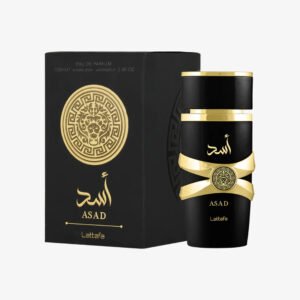 Asad – Lattafa | Perfume árabe masculino con tabaco, vainilla y ámbar seco