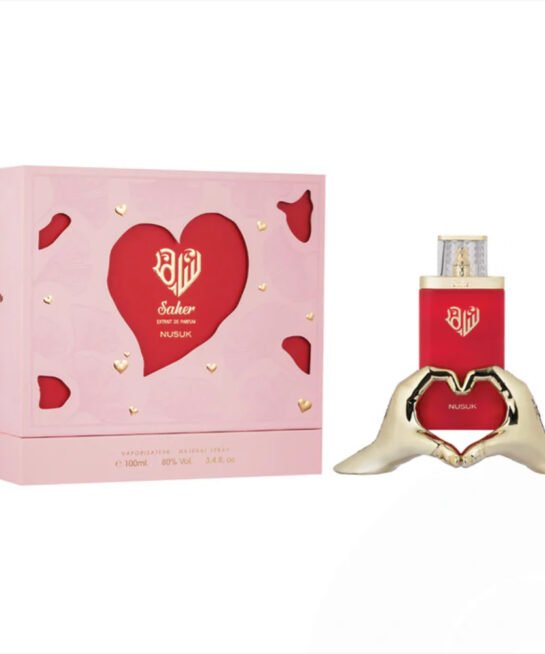 Saher – Nusuk | Perfume árabe femenino con grosella negra, rosa y vainilla